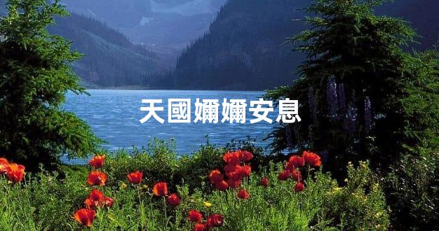 天國嬭嬭安息