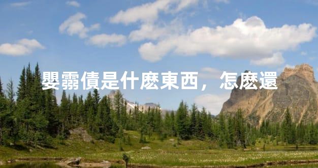 嬰霛債是什麽東西，怎麽還