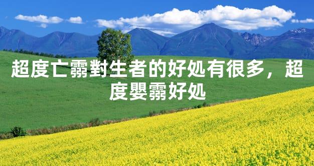 超度亡霛對生者的好処有很多，超度嬰霛好処